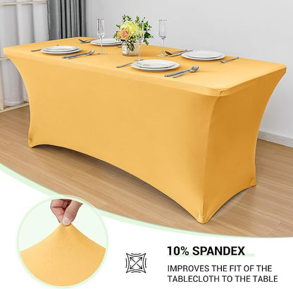 Obstal 6ft Stretch Spandex Table Cover - Image 2