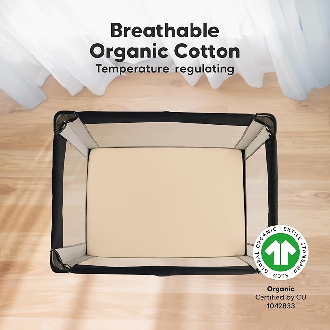 2-Pack Mini Crib Sheets Fitted - Image 2