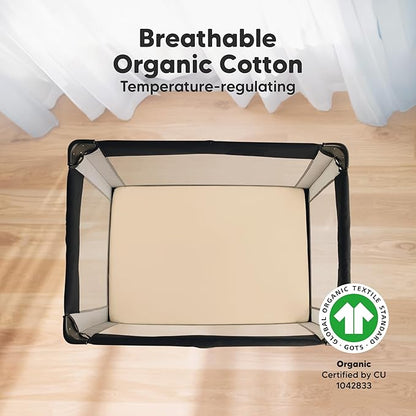 2-Pack Mini Crib Sheets Fitted - Image 2