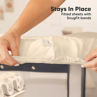 2-Pack Mini Crib Sheets Fitted - Image 6