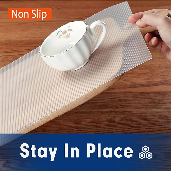 Shelf Liner, Drawer Liner, 12 x 120 Inches Cabinet Liner - Image 2