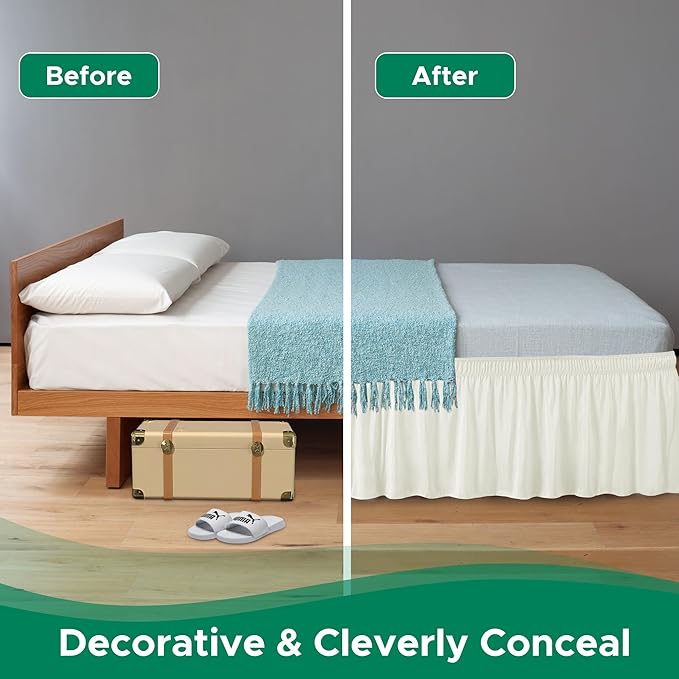 Biscaynebay Wrap Around Bed Skirts - Image 7