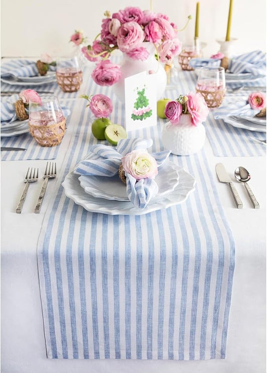 Solino Home Linen Table Runner 156 Inches Long by SolinoHome