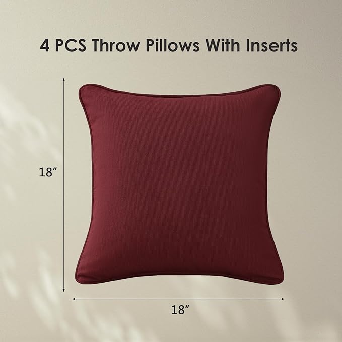Sunbrella Decorative Outdoor Water Repellent Throw Pillows - Image 8