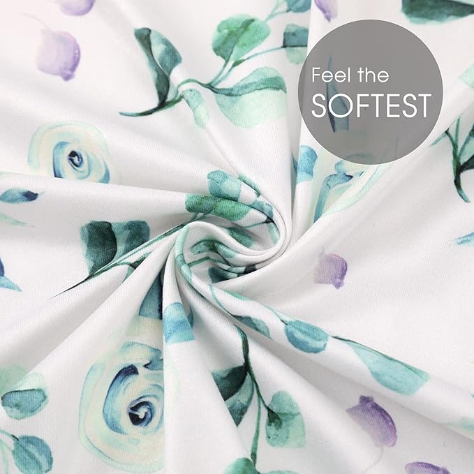 Stretchy Ultra Soft Fitted Bassinet Sheet Set 2 Pack, Universal Cradle Sheet Set - Image 7