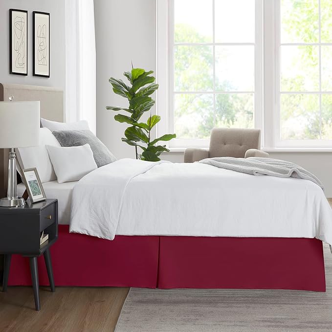 Nestl Red Heaven Bed Skirt Cal King Size - Image 7