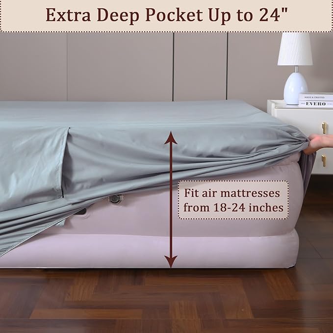 Fitted Sheet for Full Size Air Matress, - Image 4