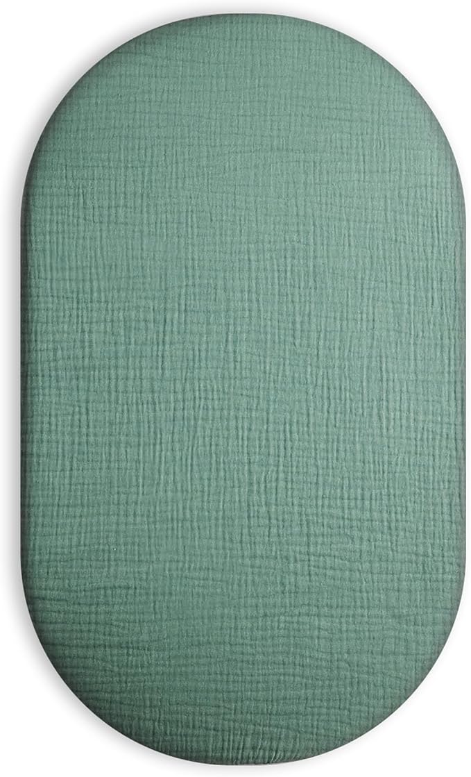 Bassinet Sheet for Baby Boy and Girl, Fitted Sheets for Rectangle, Hourglass by Meowcards