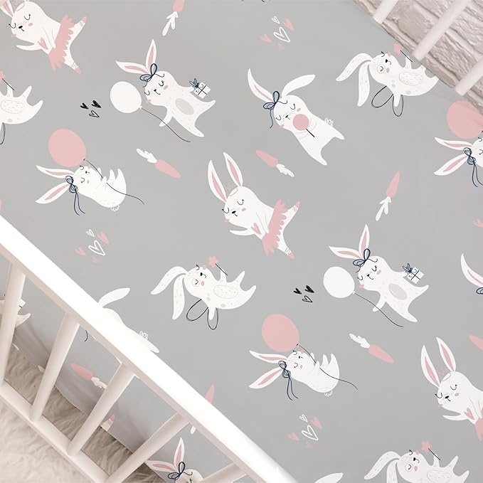 Nap Mat Sheet 47"x24", 3 Pack Dinosaur Baby Crib Sheets Fitted Elastic Corners - Image 8