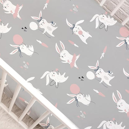 Nap Mat Sheet 47"x24", 3 Pack Dinosaur Baby Crib Sheets Fitted Elastic Corners - Image 8