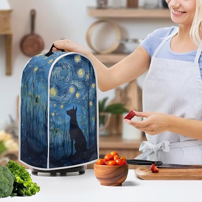 Blender Cover Dust Cover Print, Van Gogh Starry Night - Image 3
