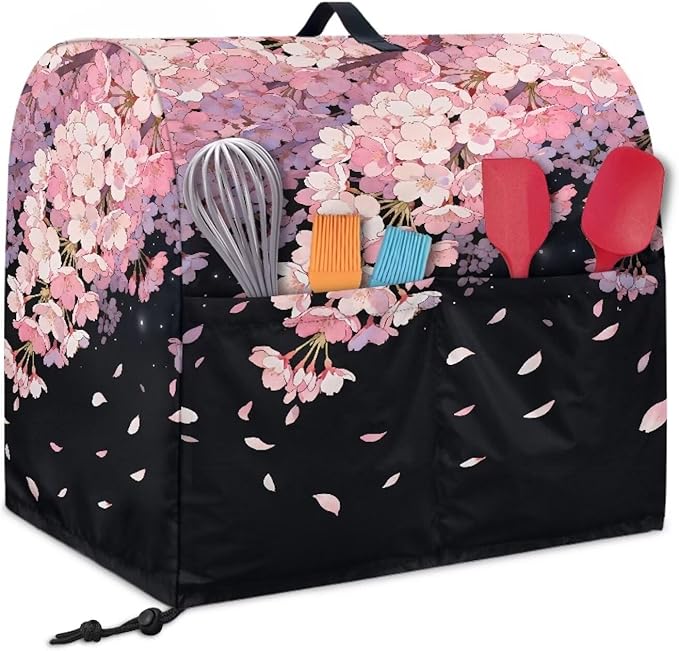 Mixer Dust Covers Cherry Blossom Stand Mixer Covers Protector Dust Cover Marble - Image 2