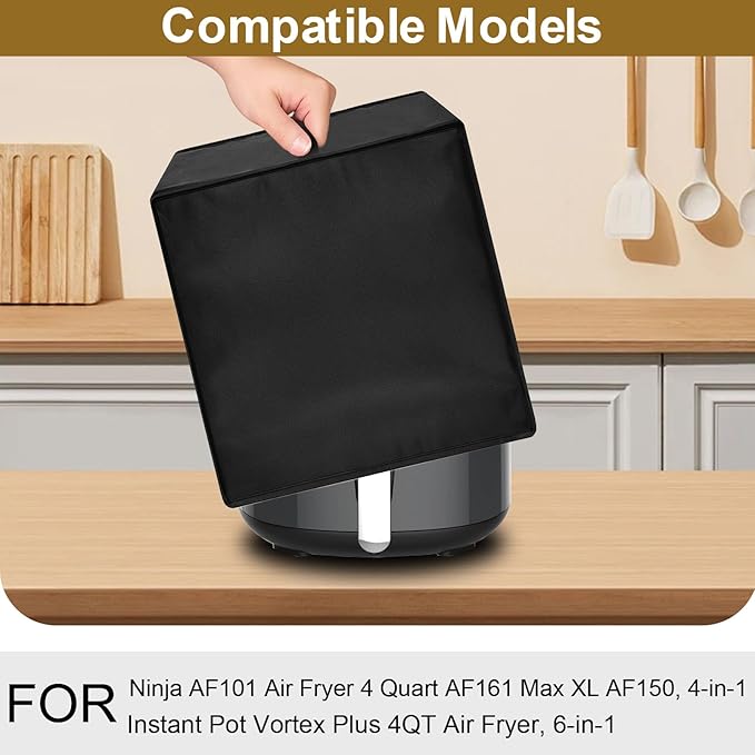 Air Fryer Cover for Ninja AF101 4QT, Fits Instant Pot Vortex 6QT XL & Chefman - Image 3