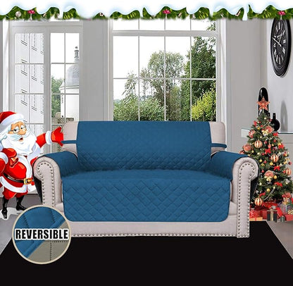 Easy-Going Reversible Loveseat Couch Cover - Image 2