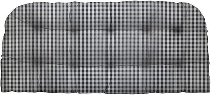 RSH DECOR: Tufted Wicker Loveseat Cushion | 41” x 19" | All-Weather Spun Fabric by RSHDECOR