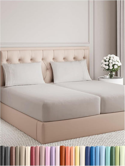 Split King Size 5 Piece Sheet Set by CGKUnlimited