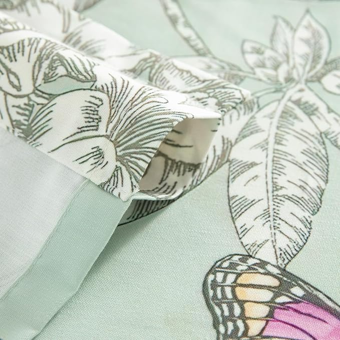 Leeva Flower Pattern Valance Curtain - Image 9