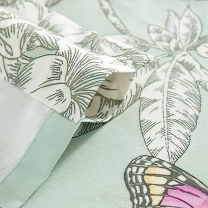 Leeva Flower Pattern Valance Curtain - Image 9