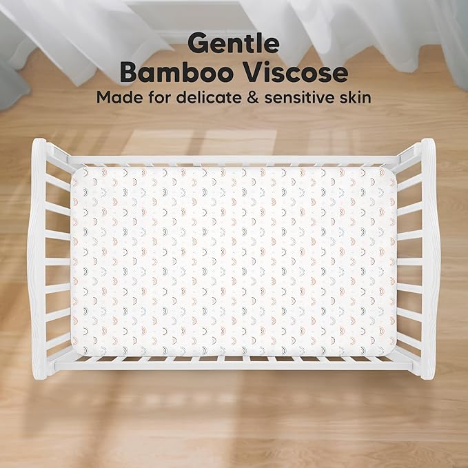 KeaBabies 2-Pack Baby Crib Sheets - Image 2