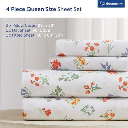 DREAMCARE Queen Size Sheets - Image 4