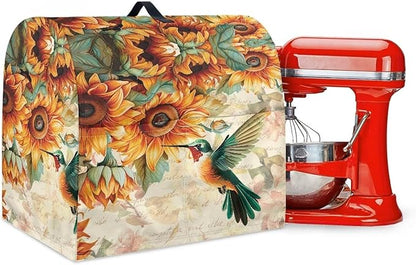 Stand Mixer Covers Hummingbird Sunflower Print Stand Mixer Dustproof Cover by Unknown