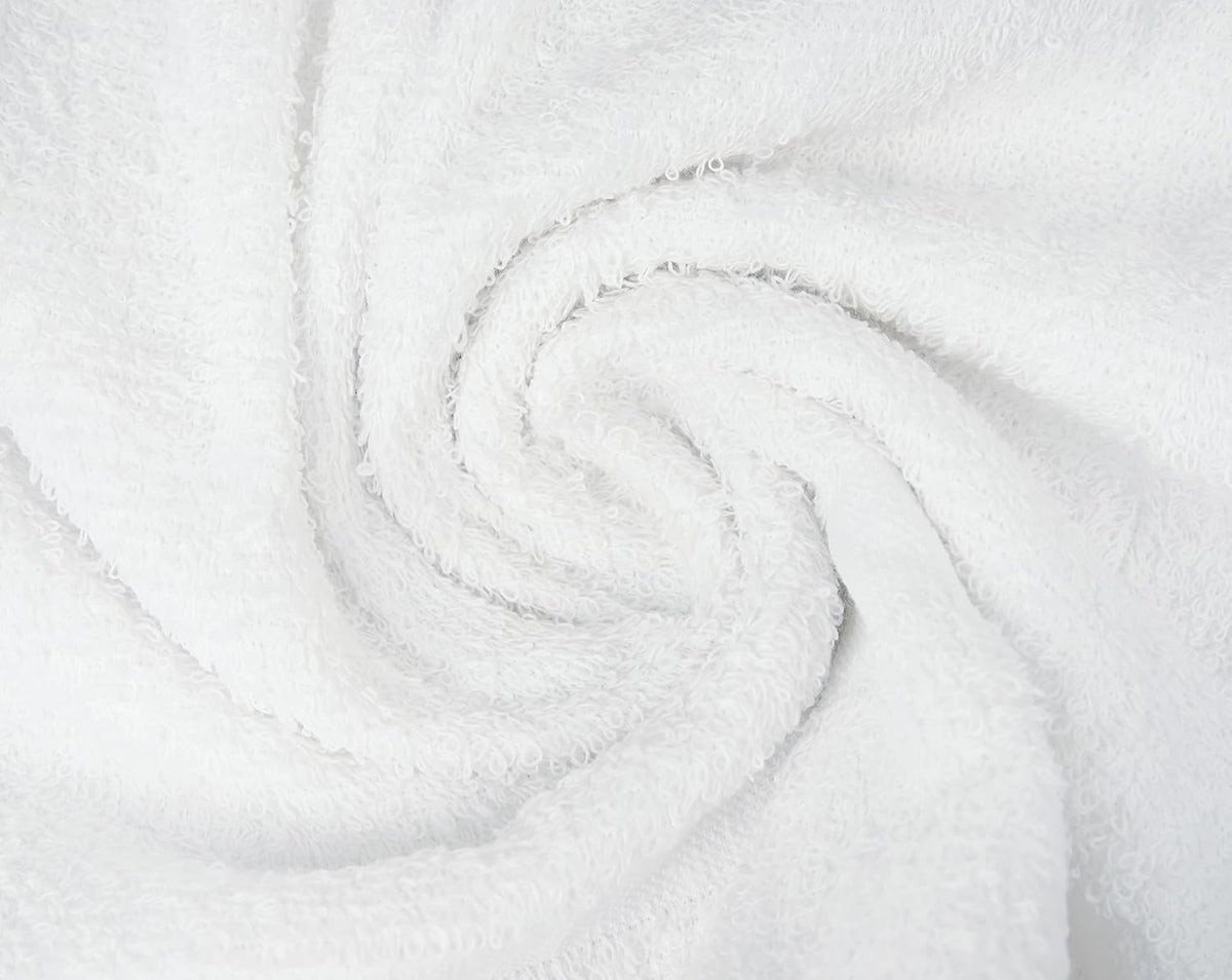 zuperia white bath towels bulk 12 pack (20, main product view