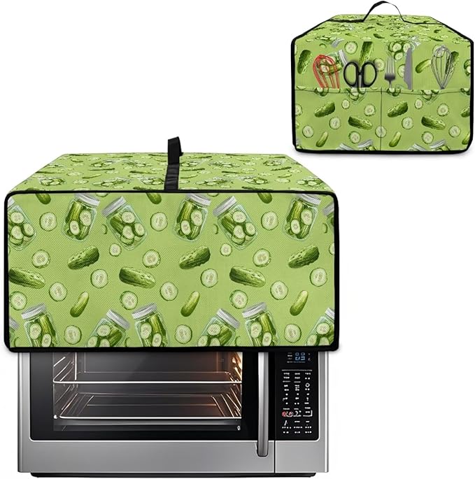Toaster Oven Dust Cover with Storage Pockets, Dust-Proof Kitchen Appliance - Image 2