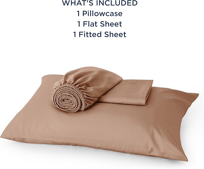 Bedsure Cooling Sheets Twin, Rayon Derived from Bamboo, Breathable & Soft Twin - Image 6