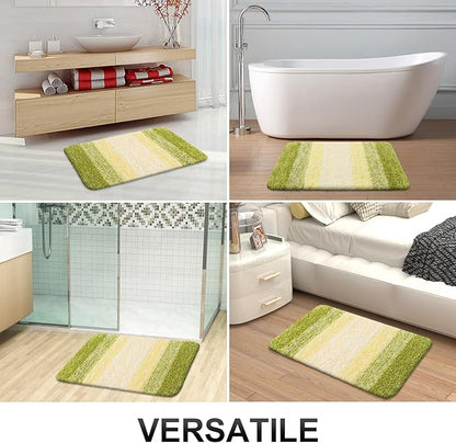 OLANLY Bathroom Rugs Mat 24x16, Extra Soft Absorbent Microfiber Bath Rugs - Image 7