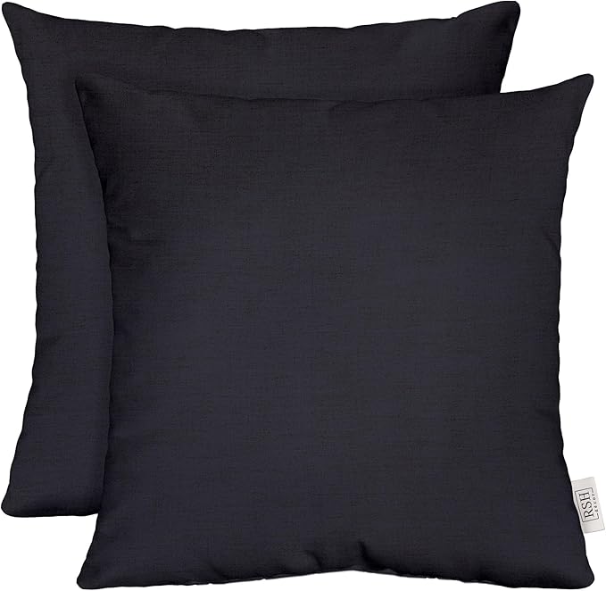 RSH DECOR: Sunbrella Play Square Throw Pillows Set of 2 | 17" x 17" | Water and by RSHDECOR