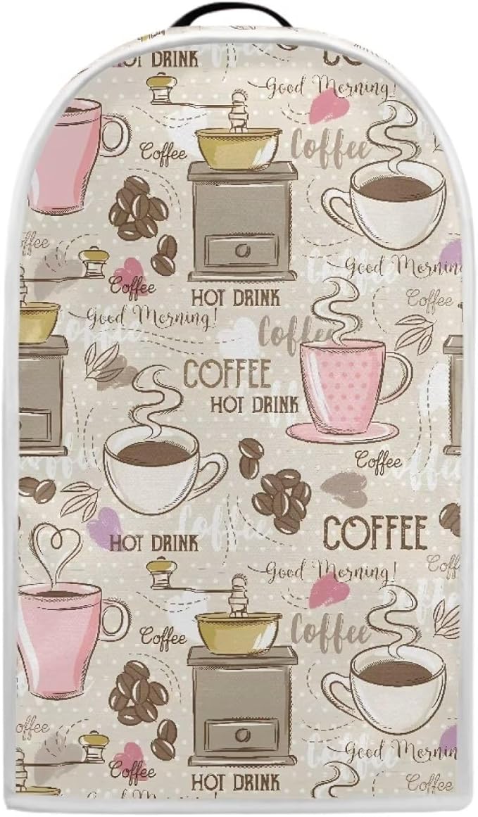 Talayituse Coffee Print Blender Dust Cover by Talayituse