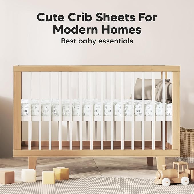 KeaBabies 2-Pack Baby Crib Sheets - Image 8