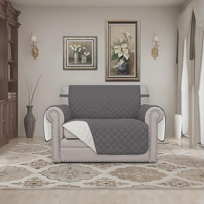 Easy-Going Oversized Chair Sofa Slipcover Reversible Sofa Cover Water Resistant - Image 2