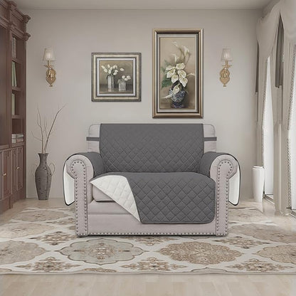 Easy-Going Oversized Chair Sofa Slipcover Reversible Sofa Cover Water Resistant - Image 2