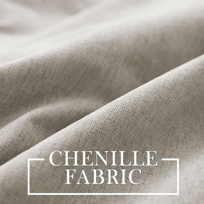 Macochico 100% Blackout Chenille Curtains - Image 3