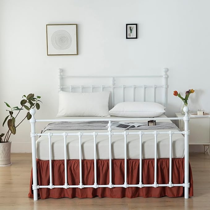 Bed Skirt Full Size Ruffled Bed Skirts - Image 5