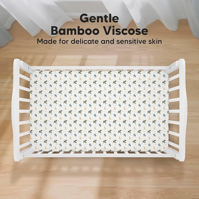 KeaBabies 2-Pack Baby Crib Sheets - Image 2