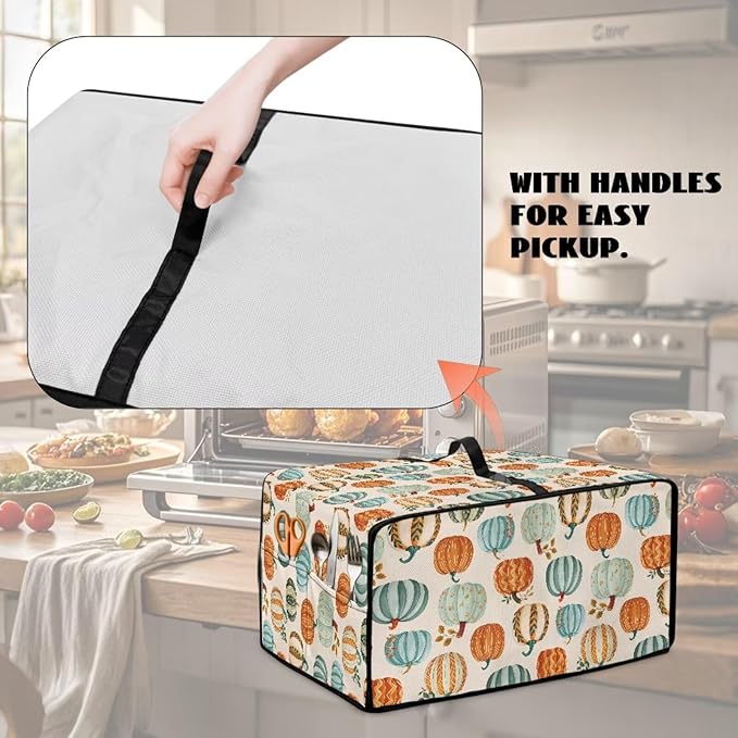 Toaster Oven Dust Cover Dustproof Smart Oven Air Fryer Microwave Cover - Image 4