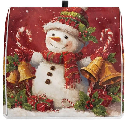 Christmas Stand Mixer Cover 4.5-5Qt Cute Mixer Cover Washable Anti-Stain - Image 7