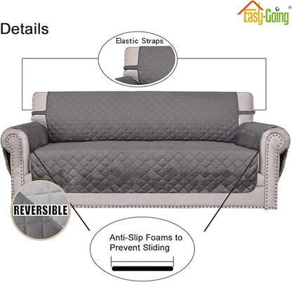 Easy-Going Oversized Chair Sofa Slipcover Reversible Sofa Cover Water Resistant - Image 3