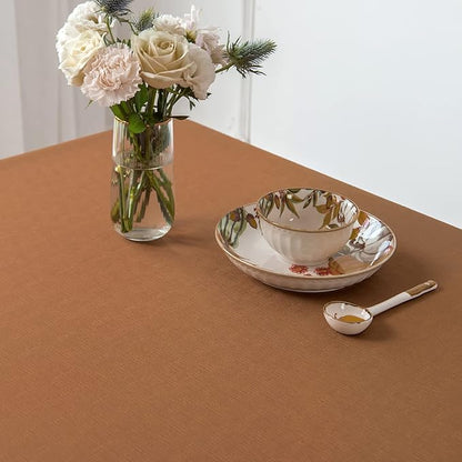 maxmill Fall Tablecloth Stain Resistant Waterproof Wrinkle Resistant Spillproof - Image 3