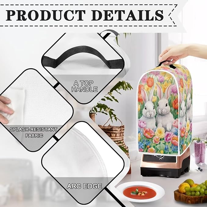 Easter Bunny Blender Cover Dust Cover Universal - Image 4
