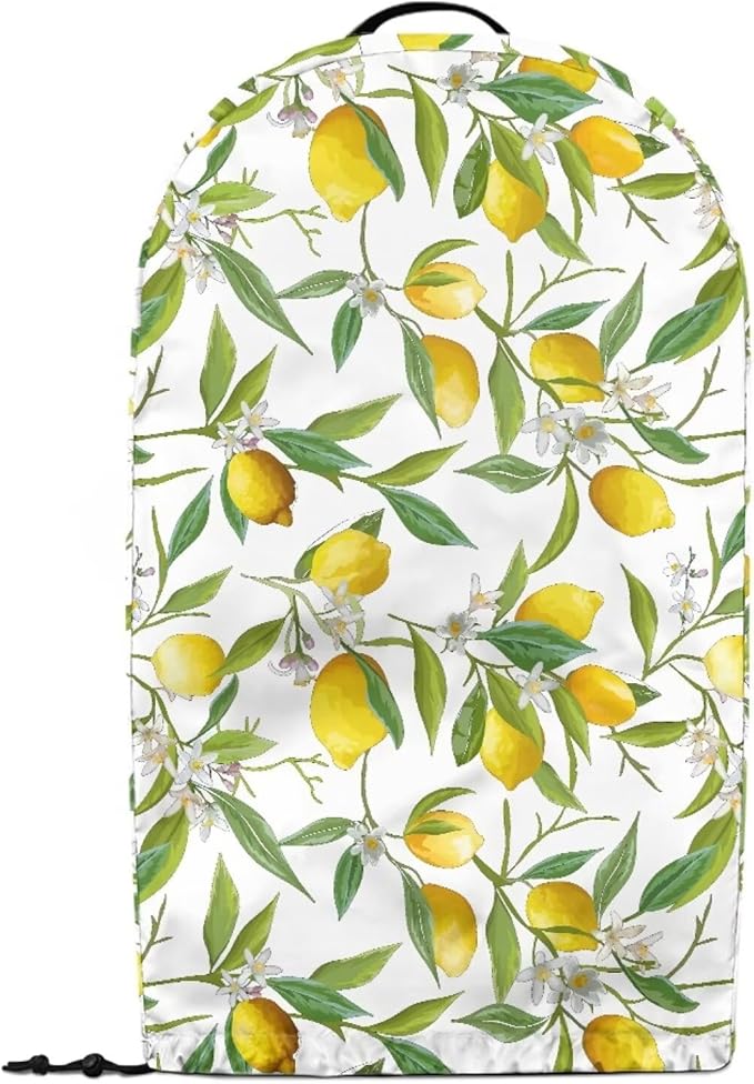 Lemon Leaf Pattern Art Blender Cover Turtle Mixer Hood Cover Dust Cover - Image 2