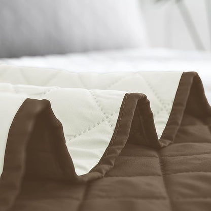Easy-Going Twin Size Reversible Quilt Set - Image 6