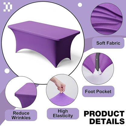 Trlyc 1 Pack 8FT Spandex Table Cloth - Image 3