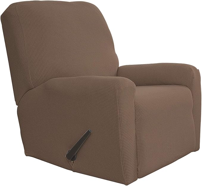 Easy-Going Recliner Stretch Sofa Slipcover Sofa Cover 4-Pieces Furniture by Easy-Going