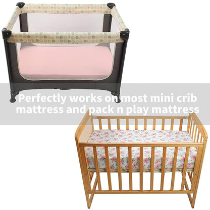 Onacosht Pack n Play Sheets 3 Pack Fitted - Image 2