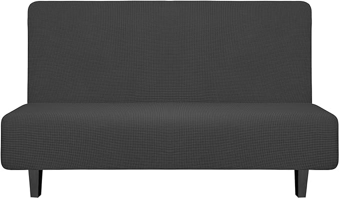 Easy-Going Stretch Futon Slipcover Armless Futon Bed Cover Furniture Protector by Easy-Going