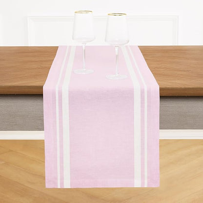 Solino Home Linen Table Runner 72 Inches Long by SolinoHome