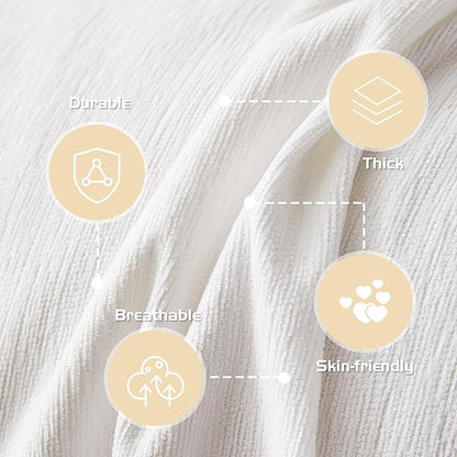 MEETSKY White Couch Cover - Image 5